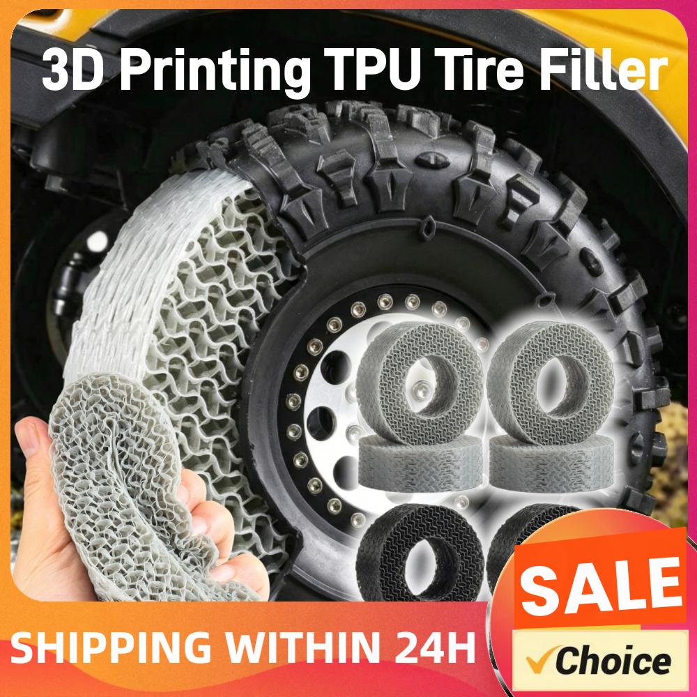 Rc Tire Foam Insert - 4Pcs 1.9-Inch 3D Printing TPU Tire