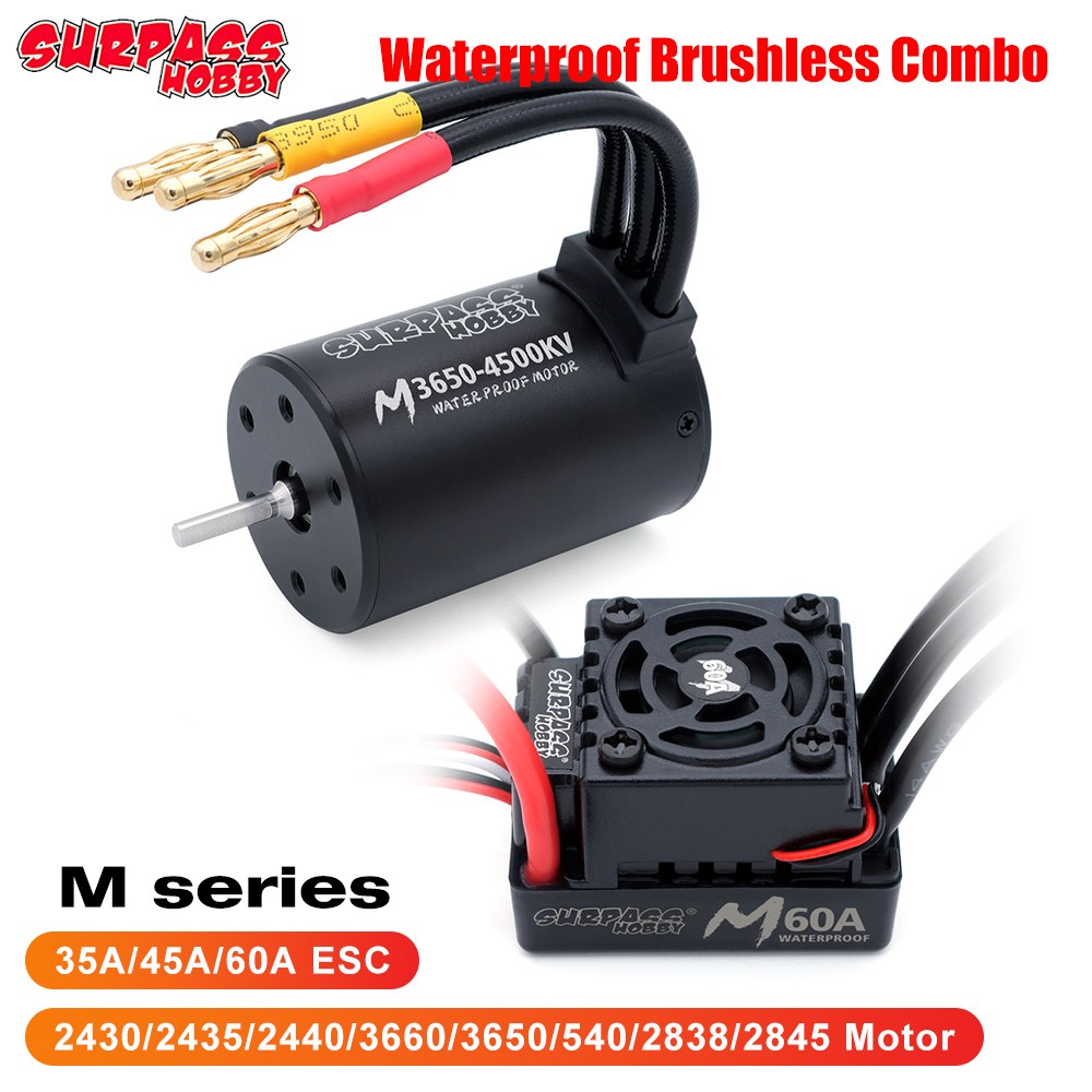 Rc Hobbyking - SURPASS HOBBY RC M24/28/540/36 Motor M35A/45A/60A