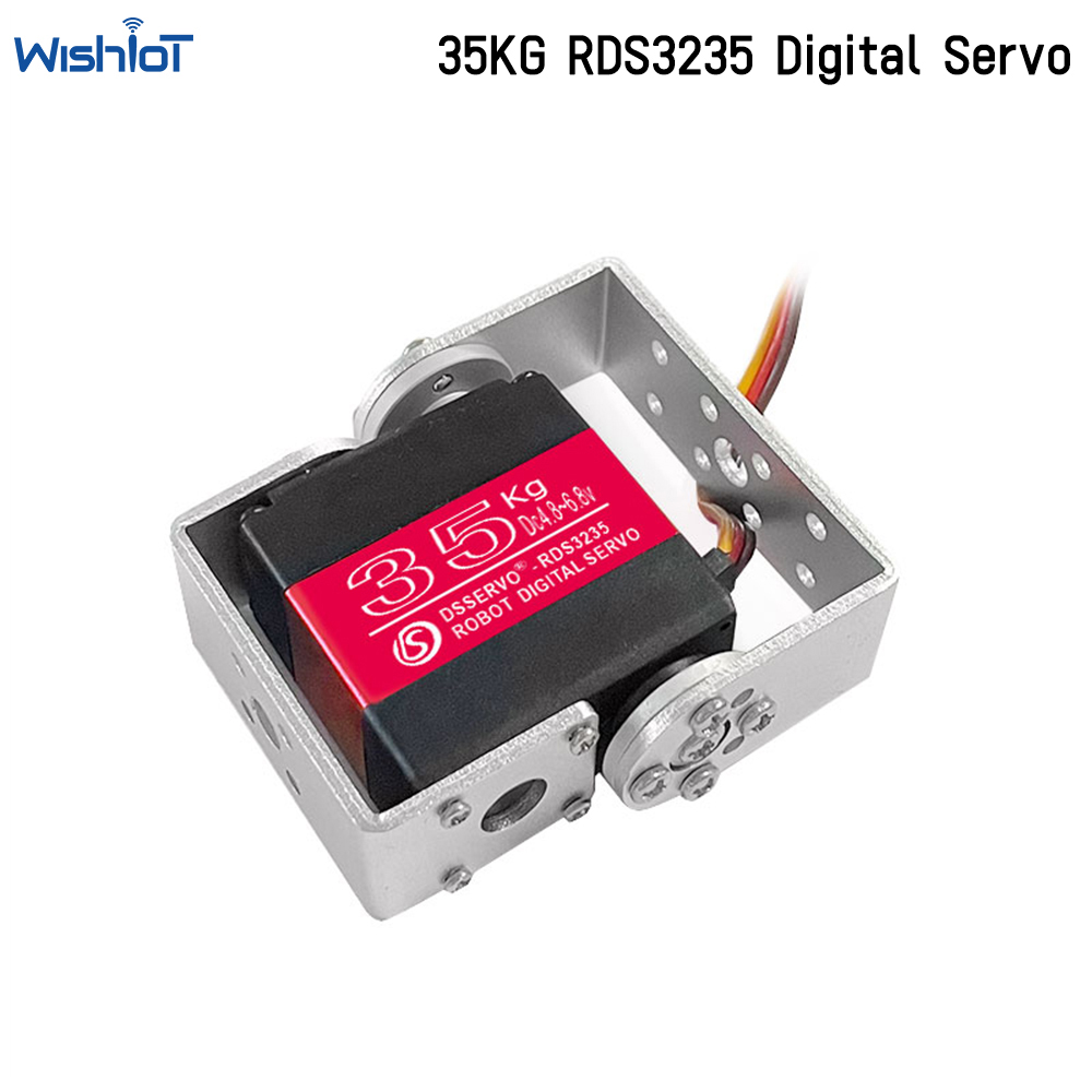 Servo Metal Gear - 35KG Robot Digital Servo 4.8-6.8V High