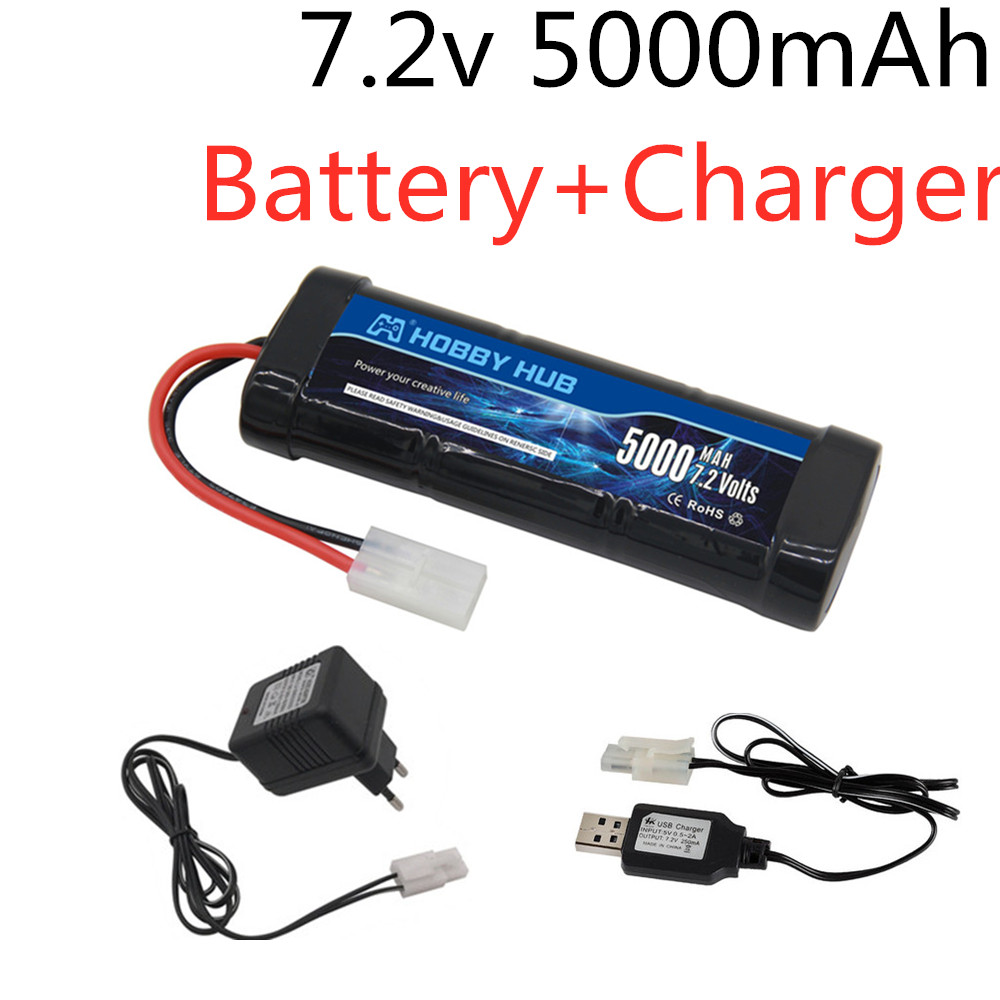 7.2V 5000mAh Ni-MH Battery Pac - огляд і ціна Rc Hobbyking