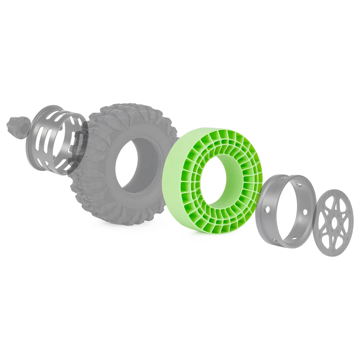 RC Crawler Tire Silica Gel Ins - огляд і ціна Rc Tire Foam Insert