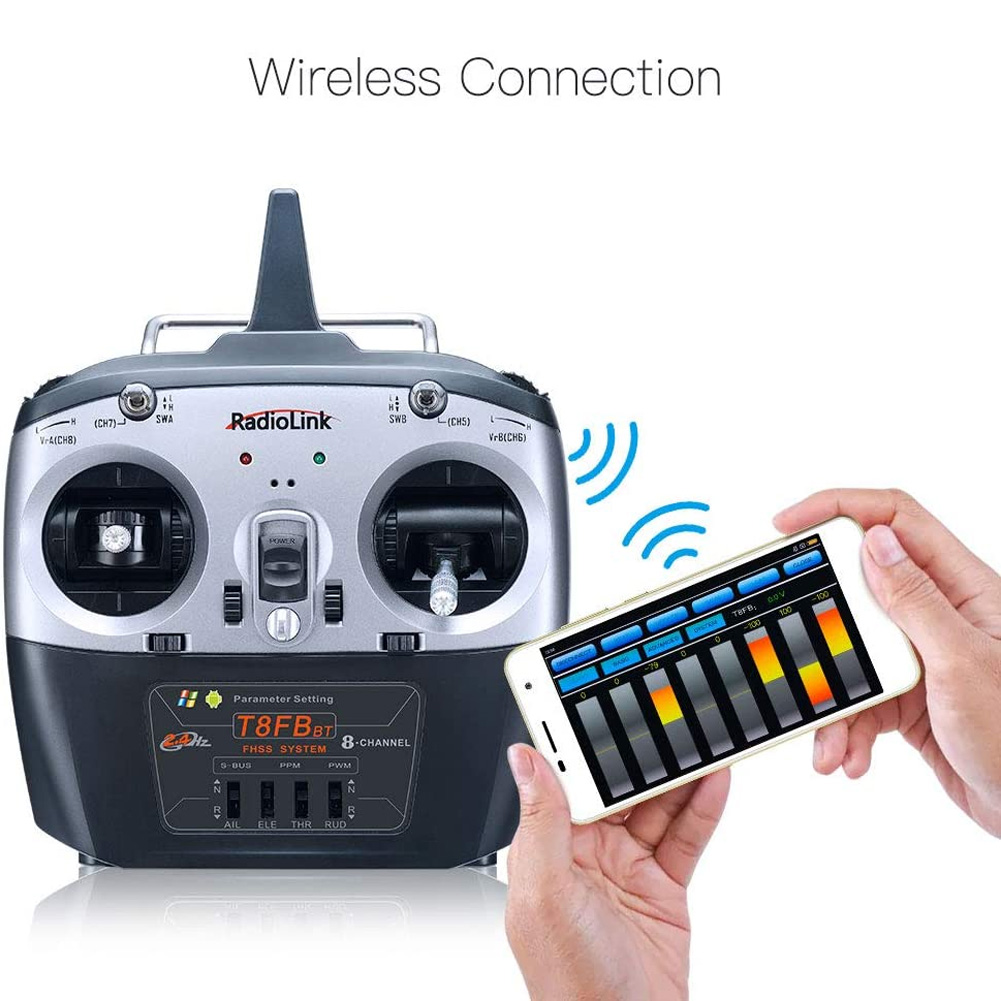 Radiolink T8FB V2 8CH RC Trans - огляд і ціна Receiver Sbus 8Ch