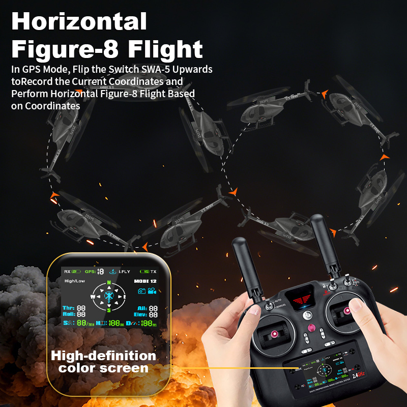 YUXIANG F119S Bird 6CH Armed H - огляд і ціна Rc Hobby Grade