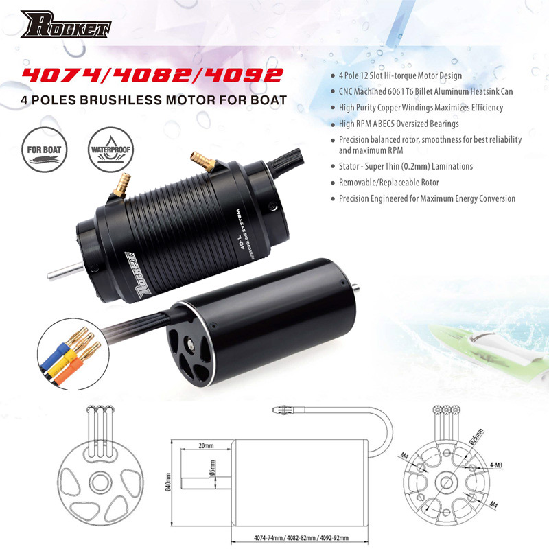 SURPASS HOBBY Rocket 4074 4082 - огляд і ціна Rc Hobbyking