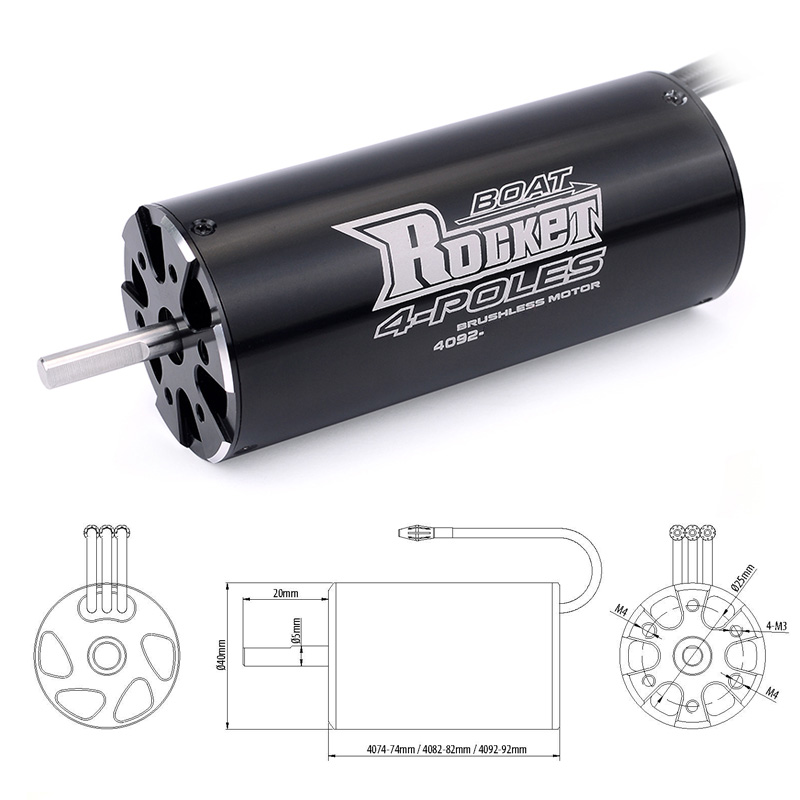 SURPASS HOBBY Rocket 4074 4082 - огляд і ціна Rc Hobbyking