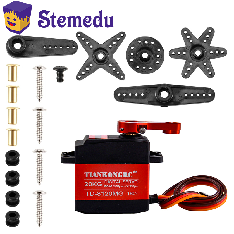 TD-8120MG Waterproof Metal Gea - огляд і ціна Servo Metal Gear