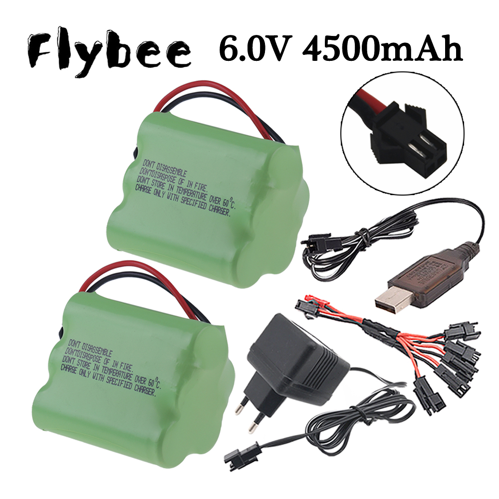 6v 4500mAh Ni-MH Battery SM Pl - огляд і ціна Rc Hobbyking