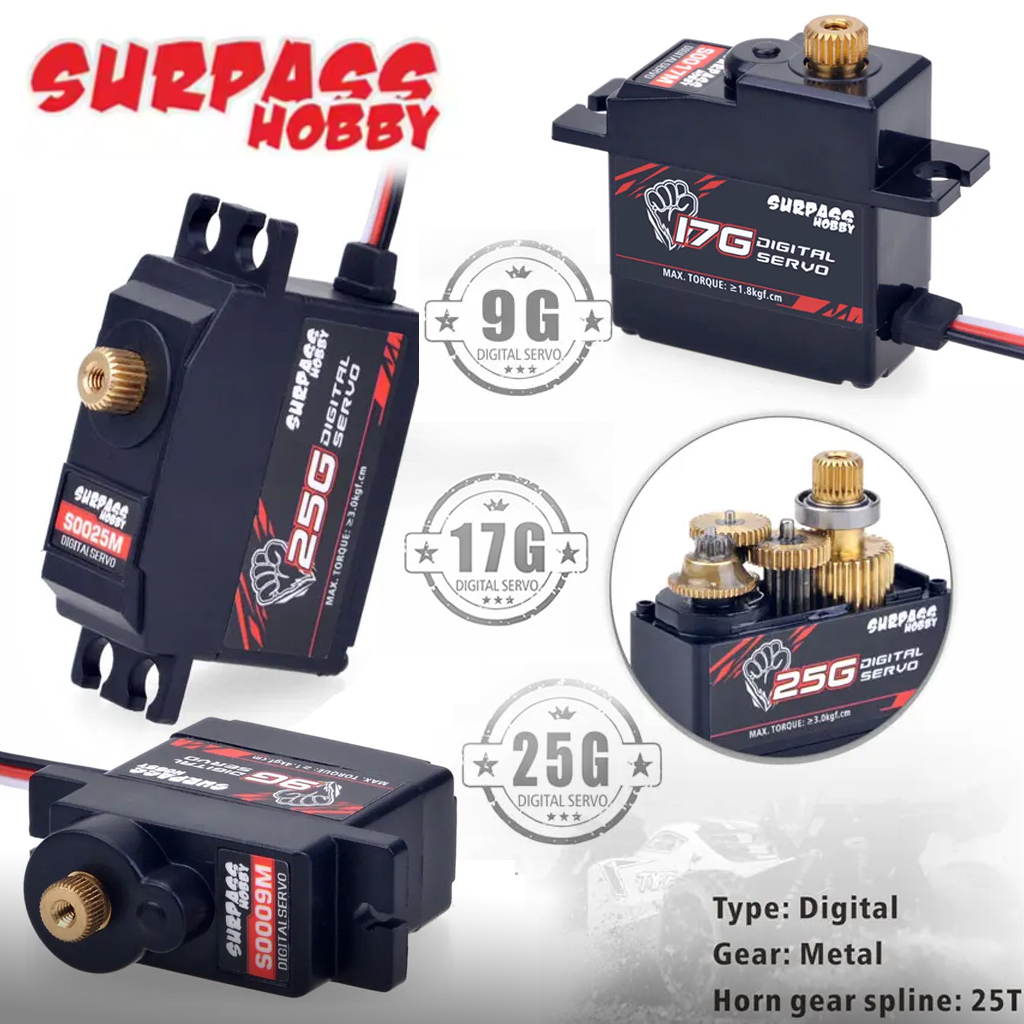 4PCS SURPASS Hobby Waterproof  - огляд і ціна Rc Hobby Online