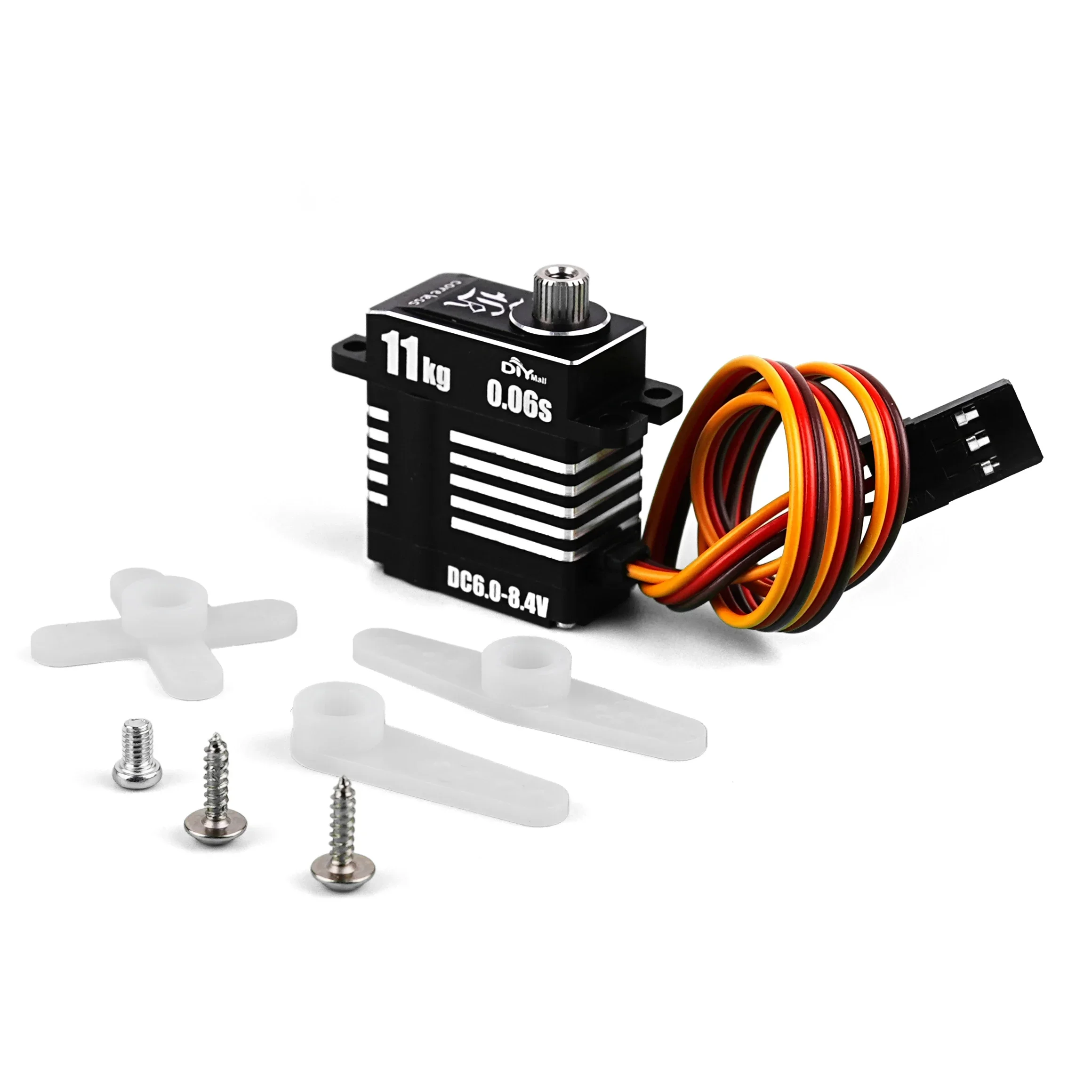 Micro 8.4V 0.06S 11KG Digital  - огляд і ціна Servo Metal Gear
