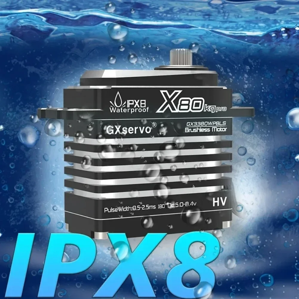 80KG Digital Servo Motor All M - огляд і ціна Rc Hobby Grade