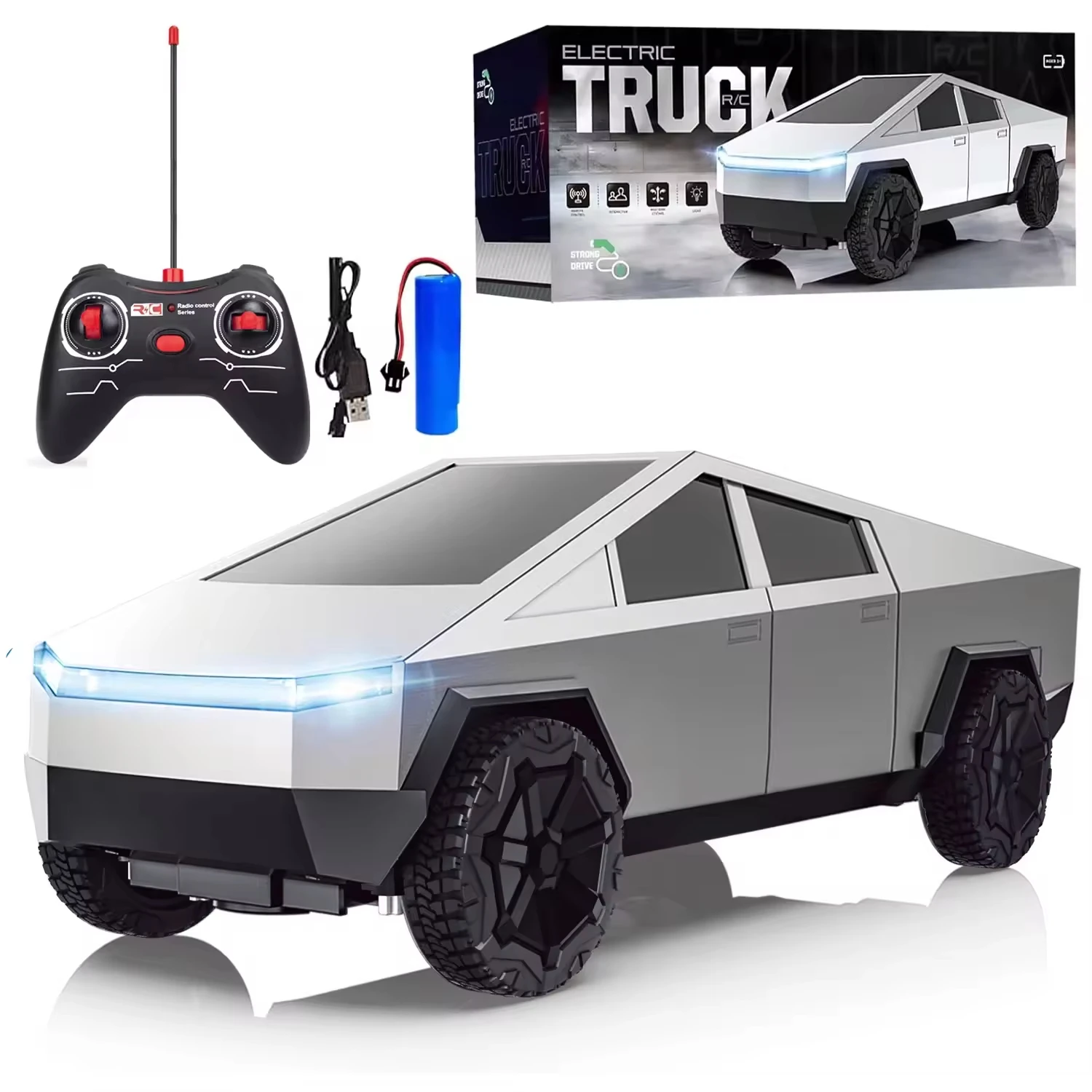 1:24 RC Cybertruck Pickup 4WD  - огляд і ціна Rc Hobby Tech Bali