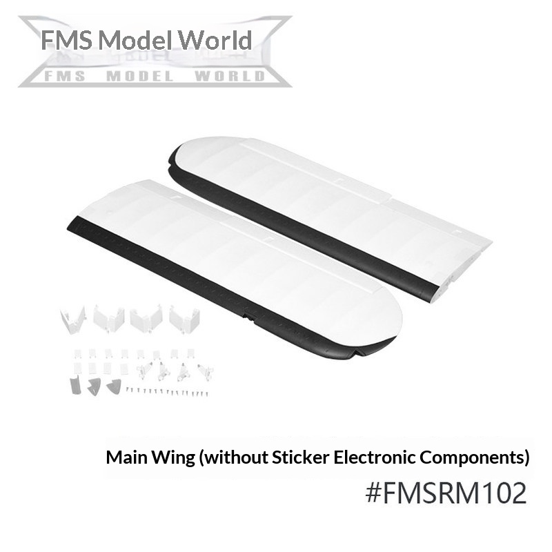 FMS RC Plane Decals For 1700mm - огляд і ціна Rc Hobby Grade
