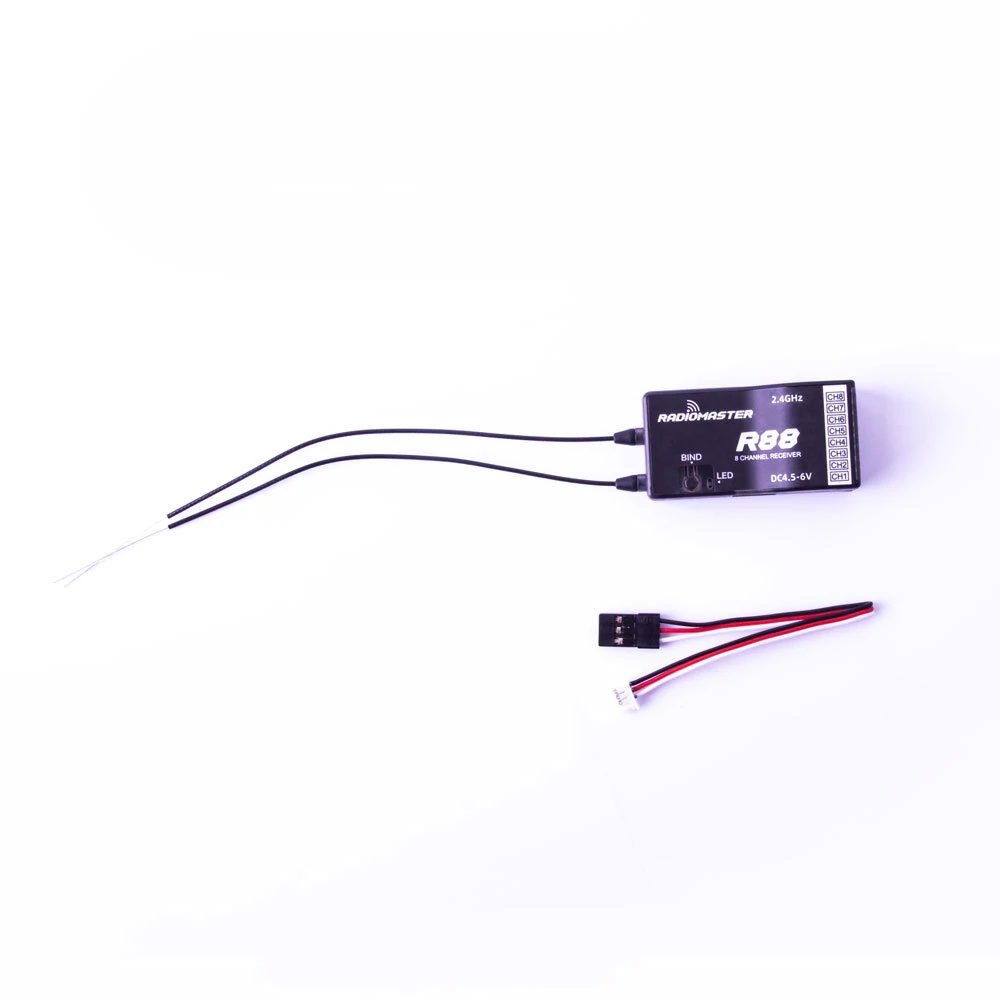 RadioMaster R88 V2 2.4GHz 8CH  - огляд і ціна Receiver Sbus 8Ch