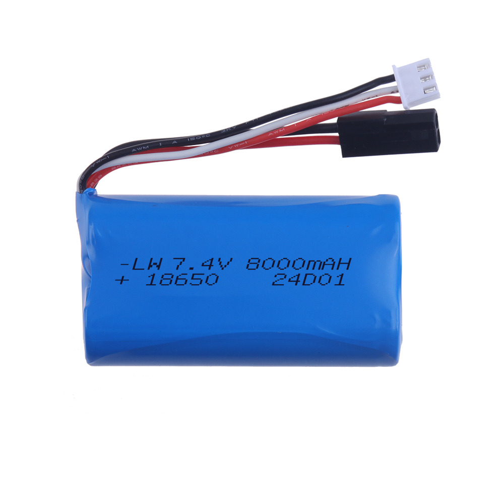 (5500 Plug) 18650 7.4V 8000Mah - огляд і ціна Rc Hobbyking