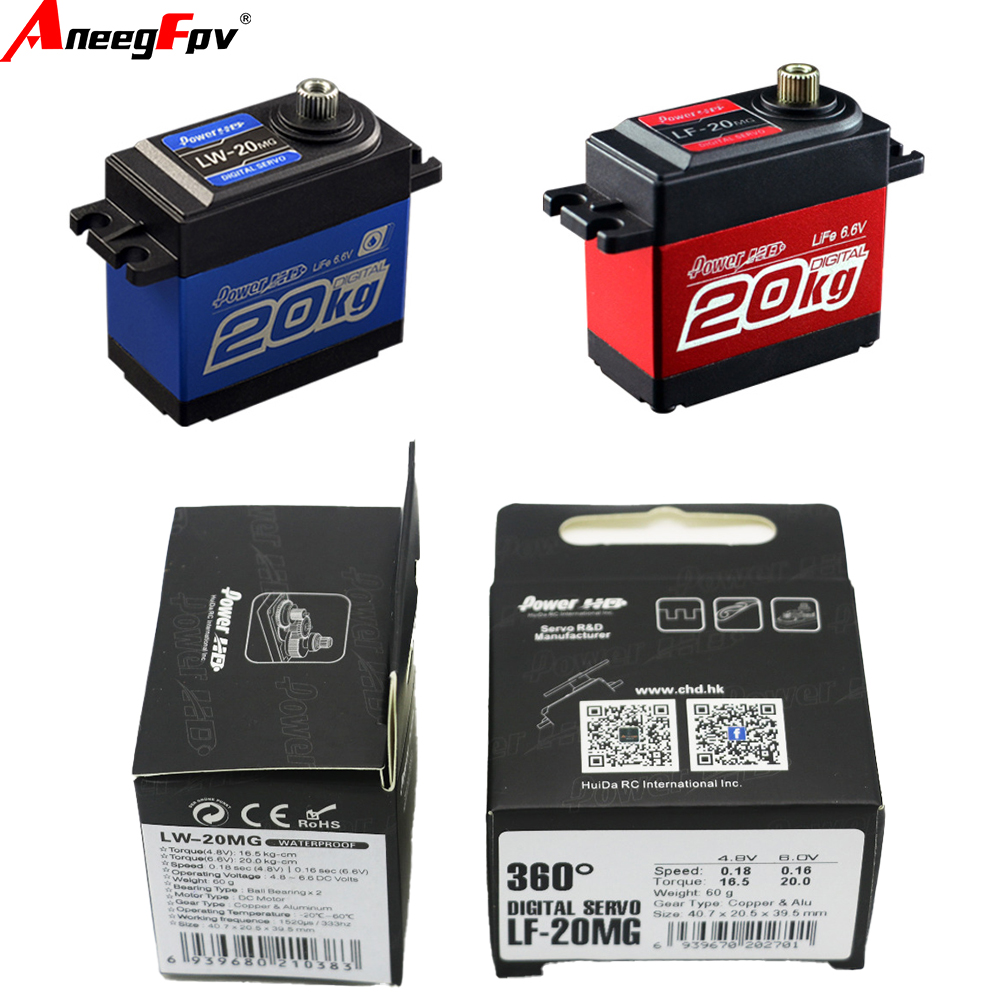 Power HD LW-20MG LF-20MG  Wate - огляд і ціна Servo Metal Gear