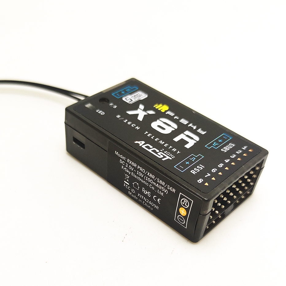 FrSky X8R 8Ch/16ch 2.4ghz Rece - огляд і ціна Receiver Sbus 8Ch