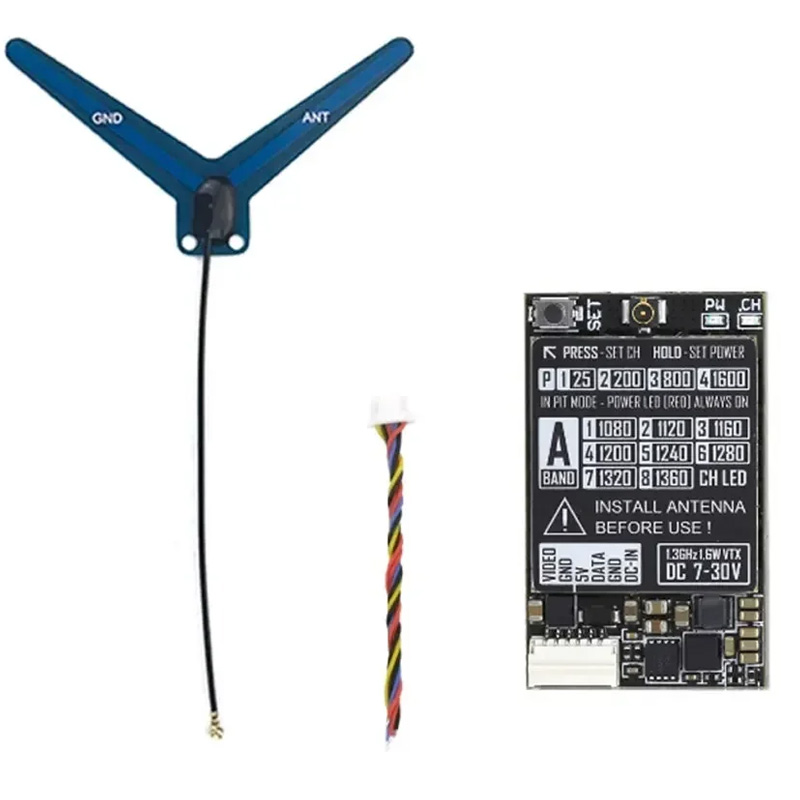 Rushfpv Rush 1.3G/1.2G VTX 8CH - огляд і ціна Rc Hobbyking