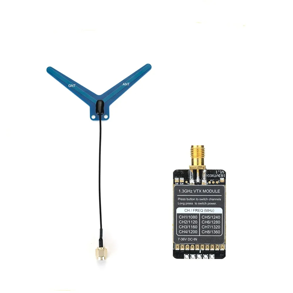 Rushfpv Rush 1.3G/1.2G VTX 8CH - огляд і ціна Rc Hobbyking