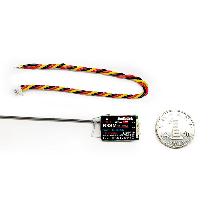 RadioLink R8SM 8CH 2.4GHz Supe - огляд і ціна Receiver Sbus 8Ch
