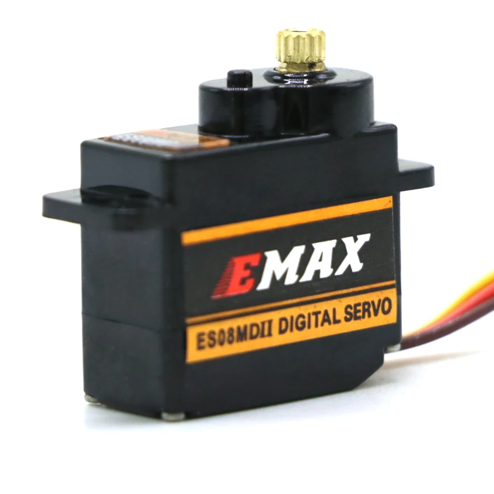 EMAX ES08MDII ES08MD II Metal  - огляд і ціна Servo Metal Gear