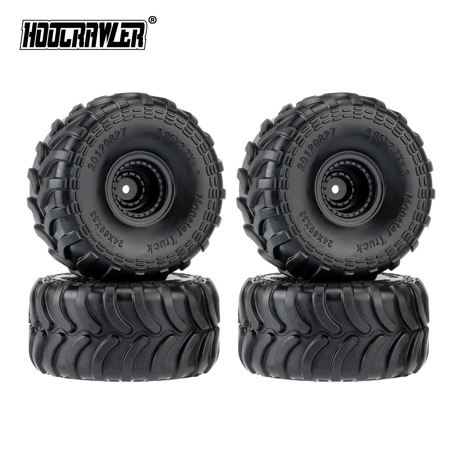 4pcs Monster Truck Tires with  - огляд і ціна Rc Tire Foam Insert