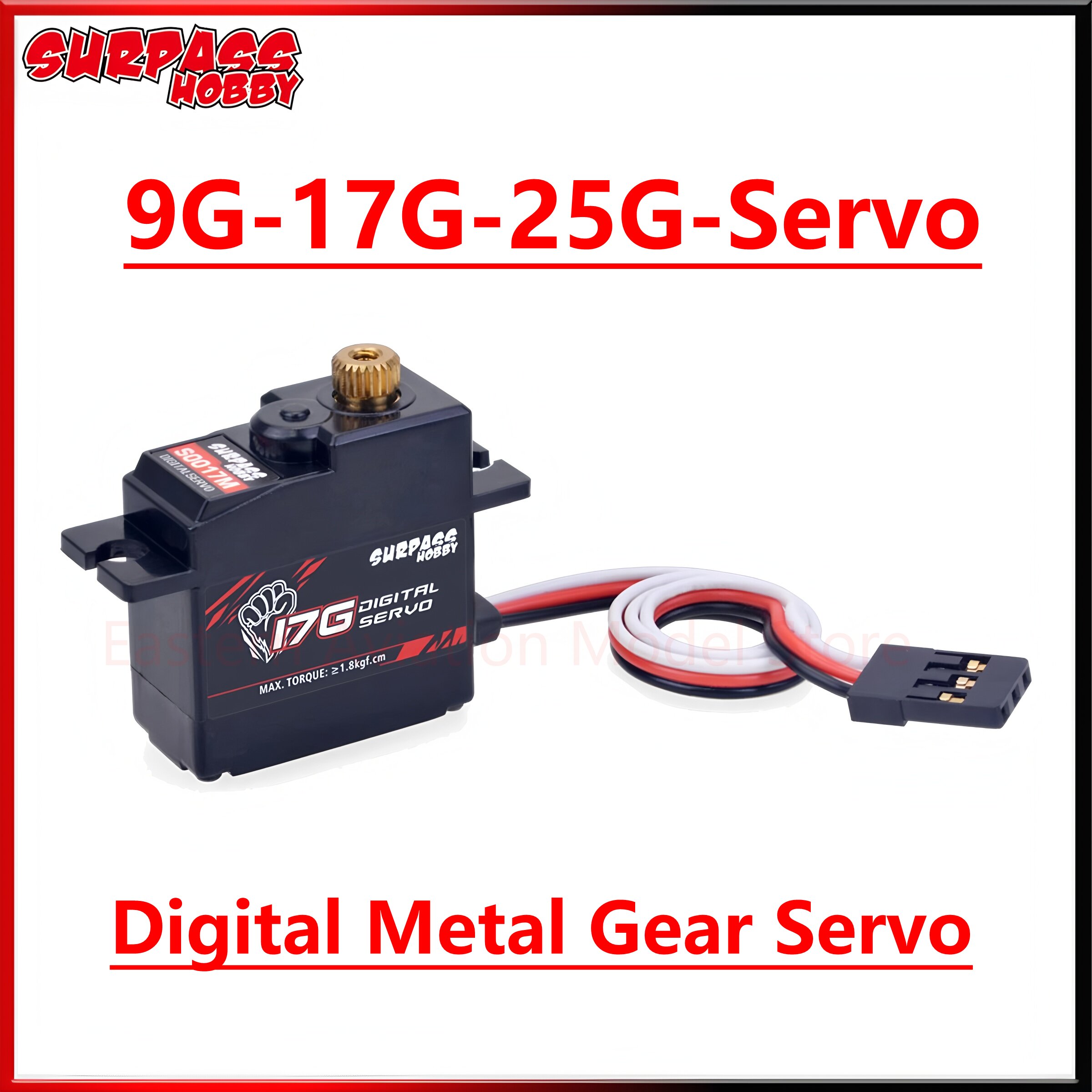 Surpass Hobby S009M 9G S0017M  - огляд і ціна Rc Hobby Grade