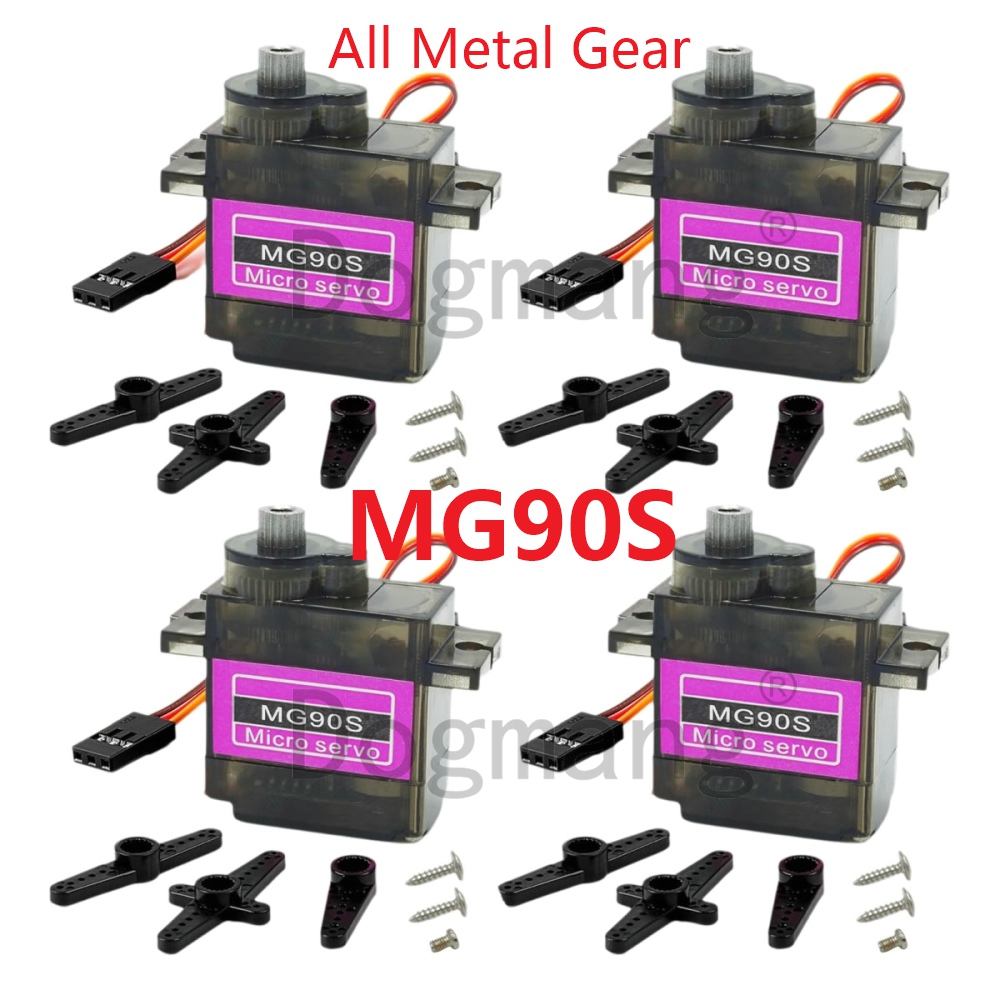 MG90S Servo 1/2/4/10/20/50 Pcs - огляд і ціна Servo Metal Gear