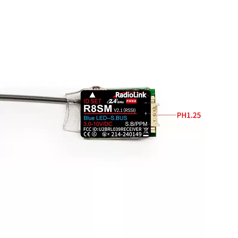 Radiolink R8SM 8CH 2.4G Receiv - огляд і ціна Receiver Sbus 8Ch