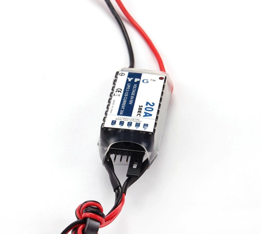 YPG 20A HV SBEC 5V/5.5V/6V/7V/ - огляд і ціна Rc Hobbyking