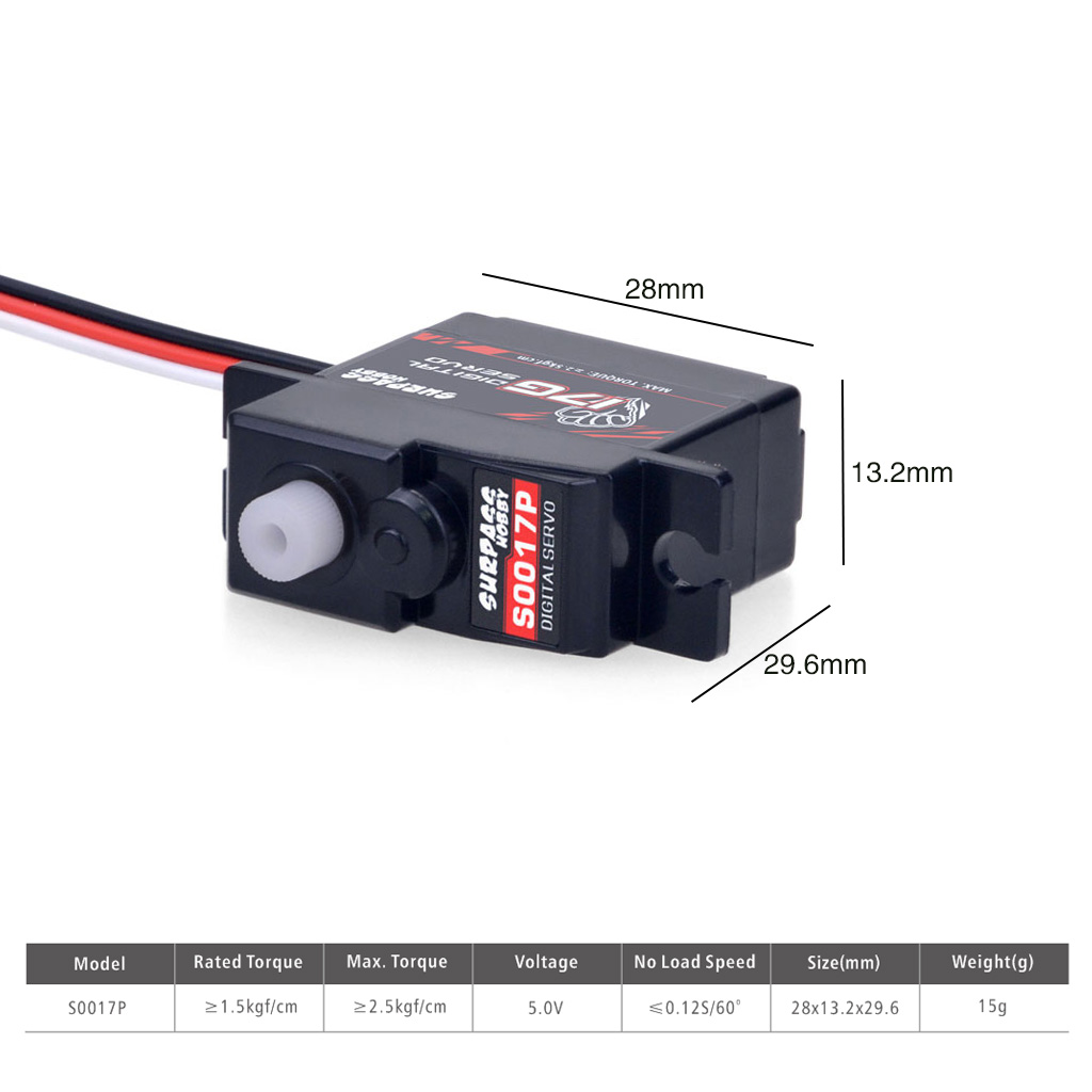 SURPASS Hobby 17g Micro Mini S - огляд і ціна Rc Hobby Online