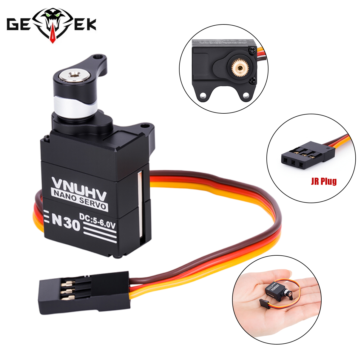 Aluminum Digital Servo with Se - огляд і ціна Servo Metal Gear
