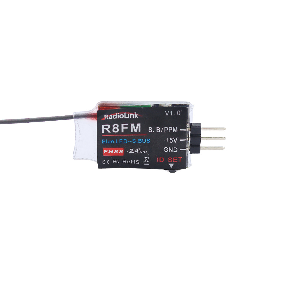 Radiolink 2.4GHz R8FM 8CH RC R - огляд і ціна Receiver Sbus 8Ch