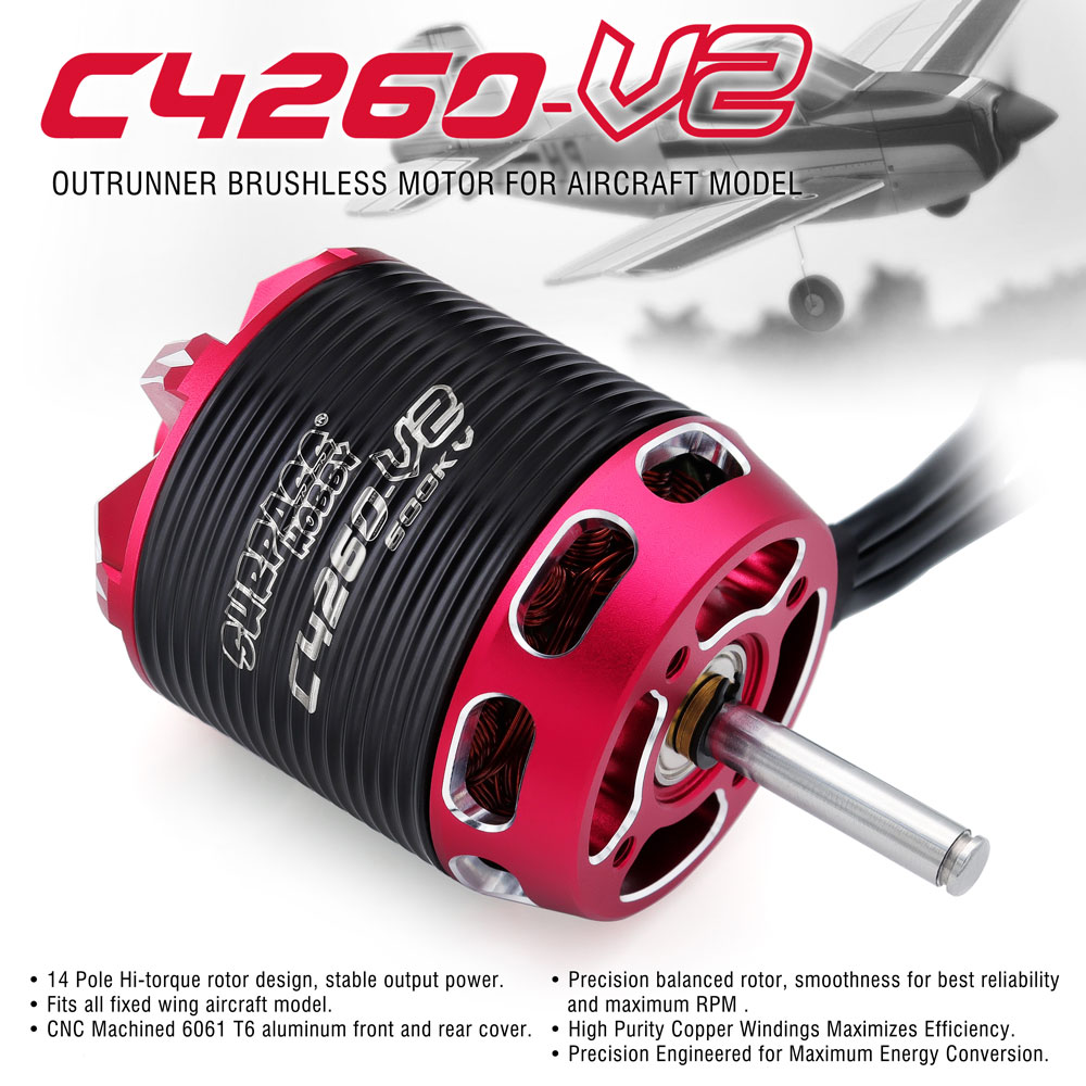SURPASS HOBBY C4240 750KV/850K - огляд і ціна Rc Hobby Online