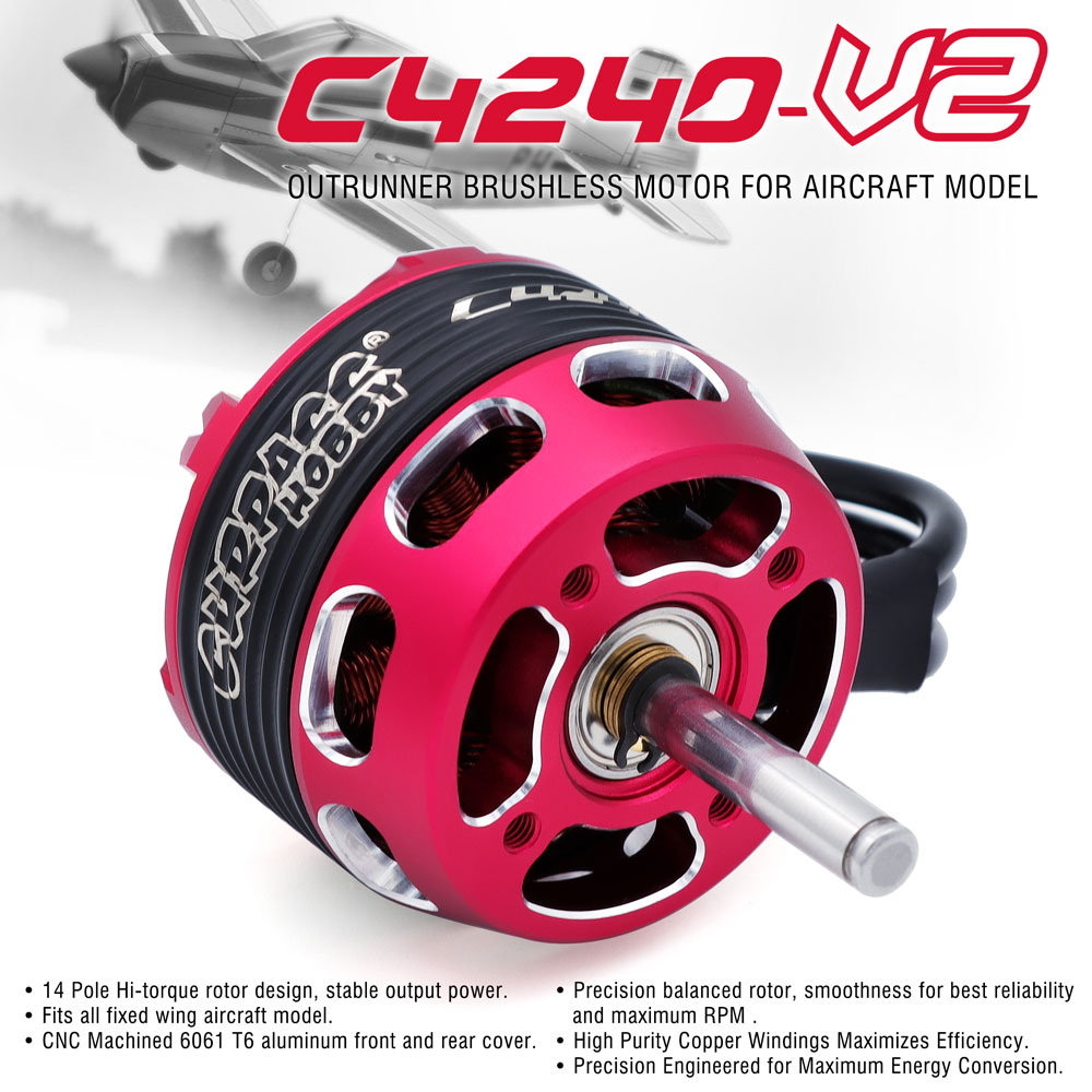 SURPASS HOBBY C4240 750KV/850K - огляд і ціна Rc Hobby Online