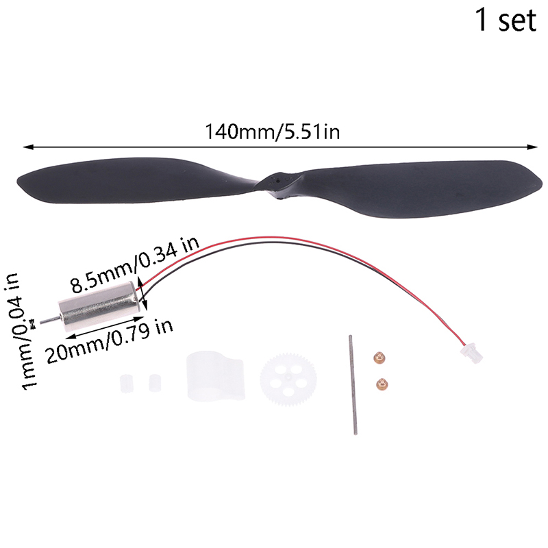 1 Set 3.7V Model Airplane 8520 - огляд і ціна Rc Hobby Grade