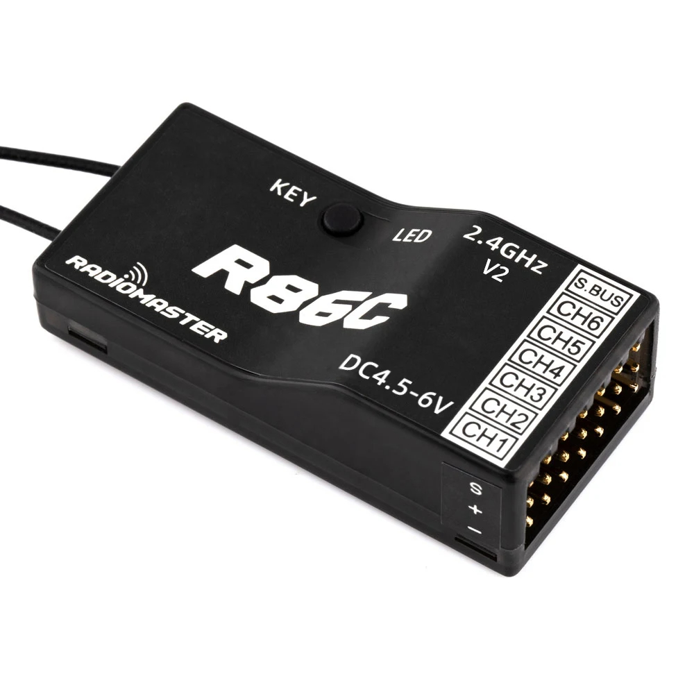 Radiomaster R81 R84 R86 R86C R - огляд і ціна Receiver Sbus 8Ch