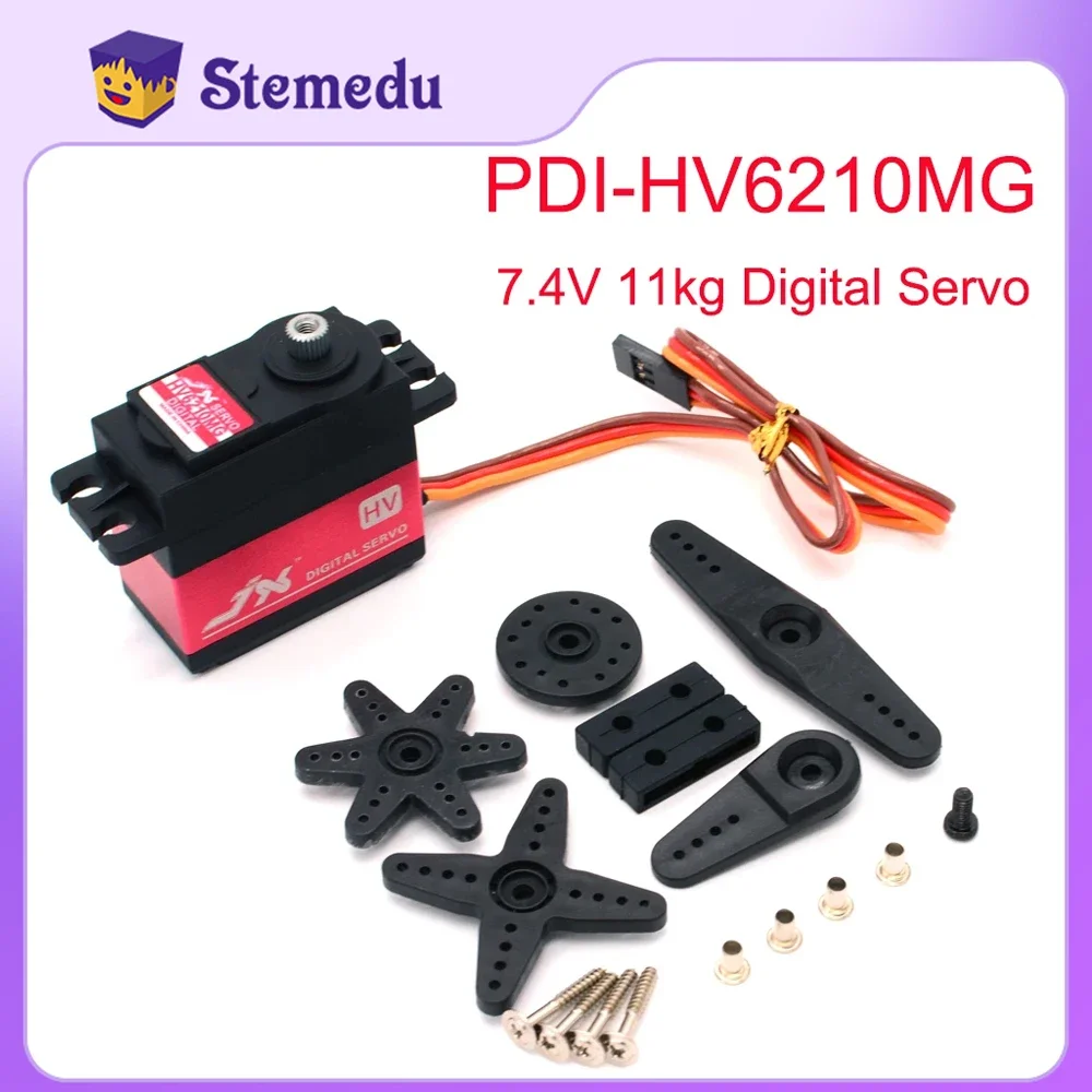 JX Servo PDI-HV6210MG 11kg Lar - огляд і ціна Servo Metal Gear